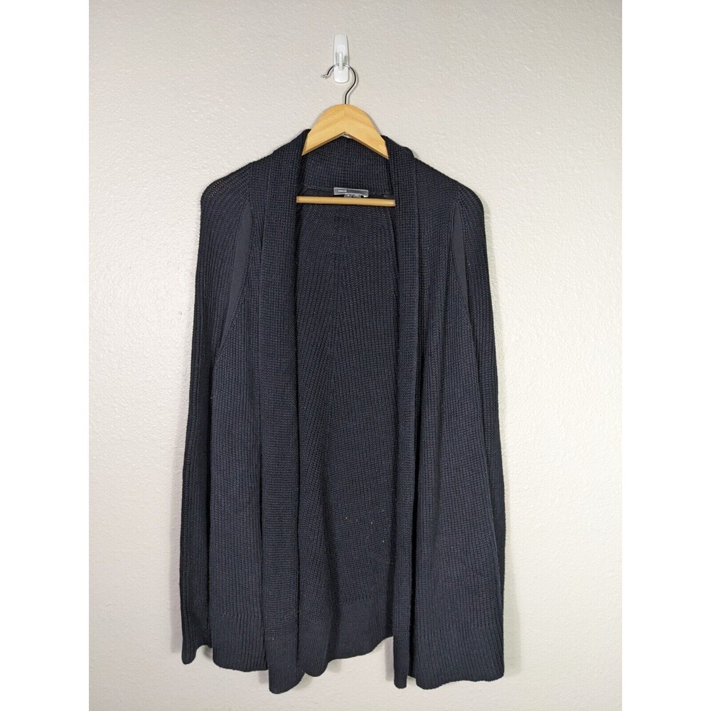 Vince Open Front Cardigan Navy Blue Long Sleeve Sweater Women’s Size S 448